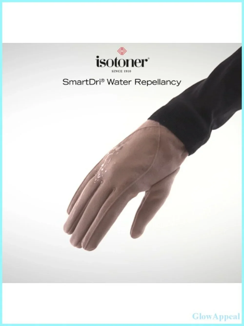 Water Repellent Touchscreen Microsuede Shortie Gloves for Women